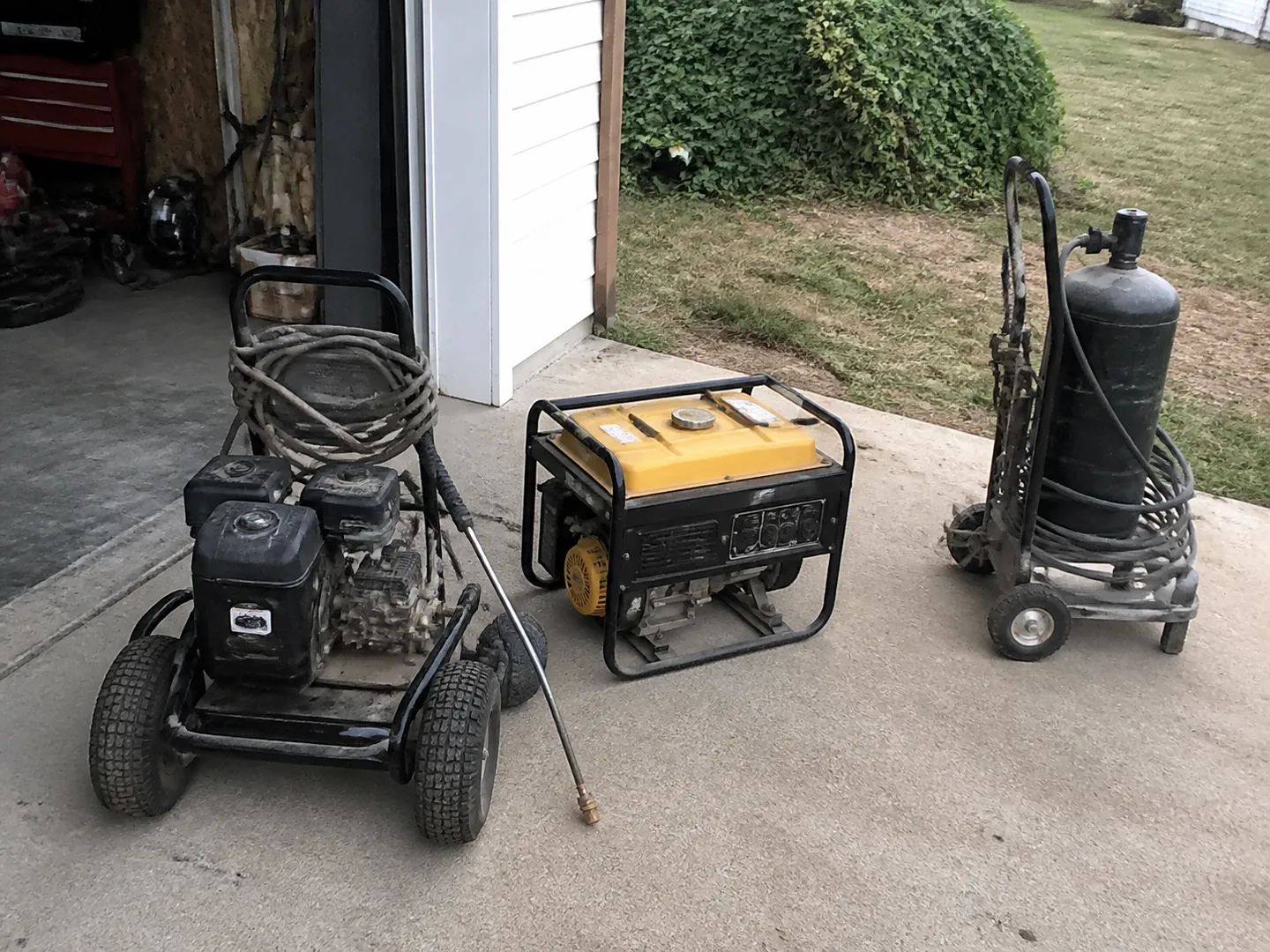 Illustrative example: working equipment