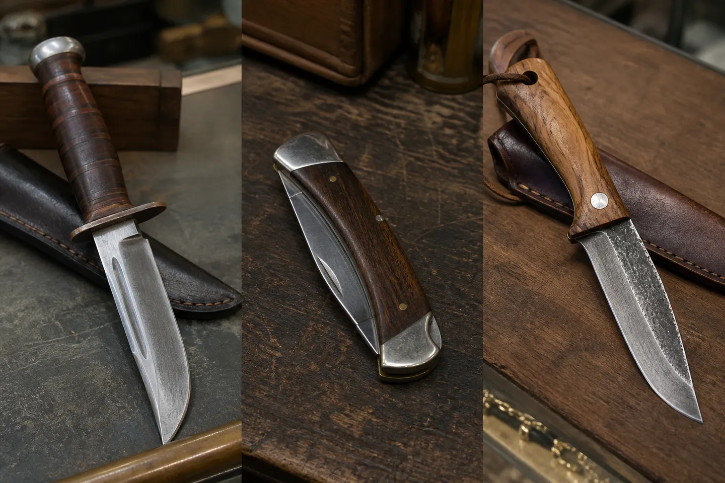 Traditional knives illustrative example 1