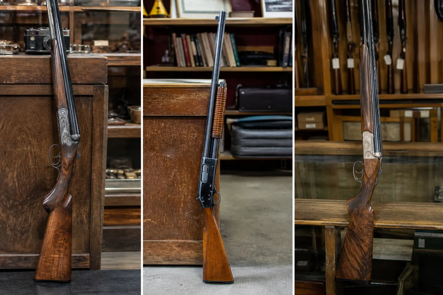 Hunting shotguns illustrative example 1