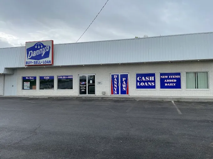 Pawn shop storefront